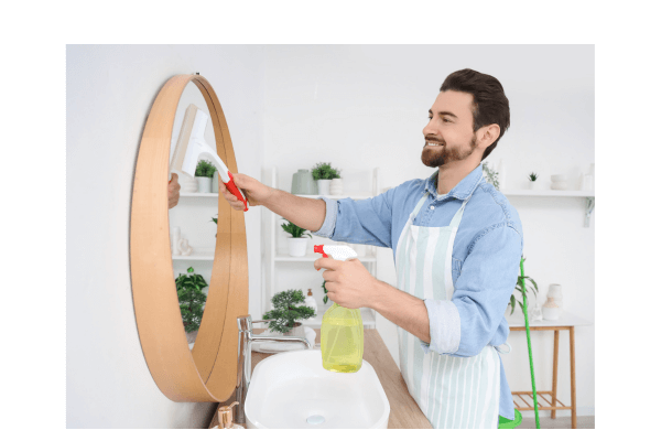  Como Limpar Espelhos sem Deixar  Mancha.